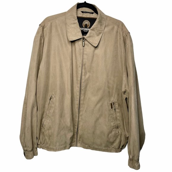 Weatherproof Other - Weatherproof Men's Tan Jacket Size XL X-Large Full